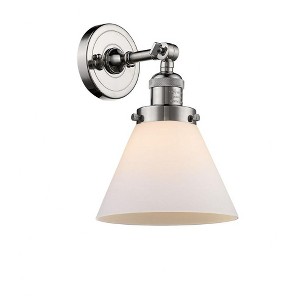 Cone - 1 Light Wall Sconce In Industrial Style-10.5 Inches Tall and 8 Inches Wide - 1 of 1