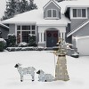 National Tree Company 41" LED Shepherd with Sheep Christmas Novelty Light - 2 of 4