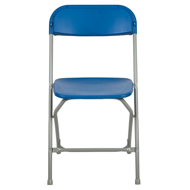 Emma and Oliver Set of 10 Stackable Folding Plastic Chairs - 650 LB Weight Capacity, 3 of 14
