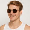 Anna-Kaci Men's Sleek Square Polarized UV400 Sunglasses for Driving and Daily Wear - 2 of 4