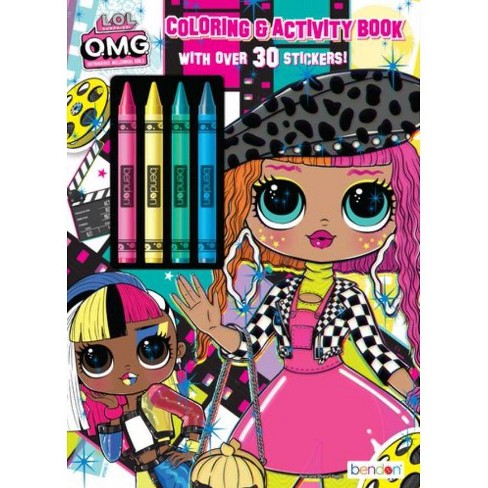 Fun and Educational LOL Dolls Coloring Pages for Kids