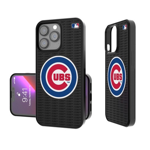 Chicago Cubs Text Backdrop Bump Phone Case Iphone 15 Target