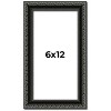 PosterPalooza | Panoramic Antique Black Picture Frame - UV Acrylic, Foam Board Backing, Hanging Hardware - 2 of 4