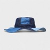 French Connection Women's Denim Fedora - Stylish Fashion Colorblock Denim Patchwork Hat for Women - 3 of 4