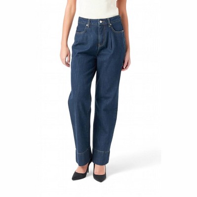 Women's MARNIE WIDE LEG JEANS - Grey Lab