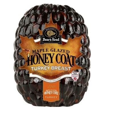 Boar&#39;s Head Maple Honey Turkey - Deli Fresh Sliced - price per lb