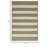 Colonial Mills Portico Braided Rug, Edamame 3'x5', Rectangle Shape - 2 of 2