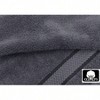 Ultra Soft 6 - Piece Towel Set - 2 Large, 2 Hand, 2 Washcloths - 580 GSM, Quick Dry, Hotel Luxury, Charcoal - 3 of 4