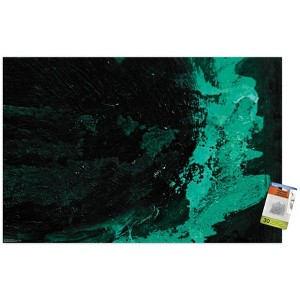 Trends International Urban - Green Splatter Unframed Wall Poster Prints - 1 of 4