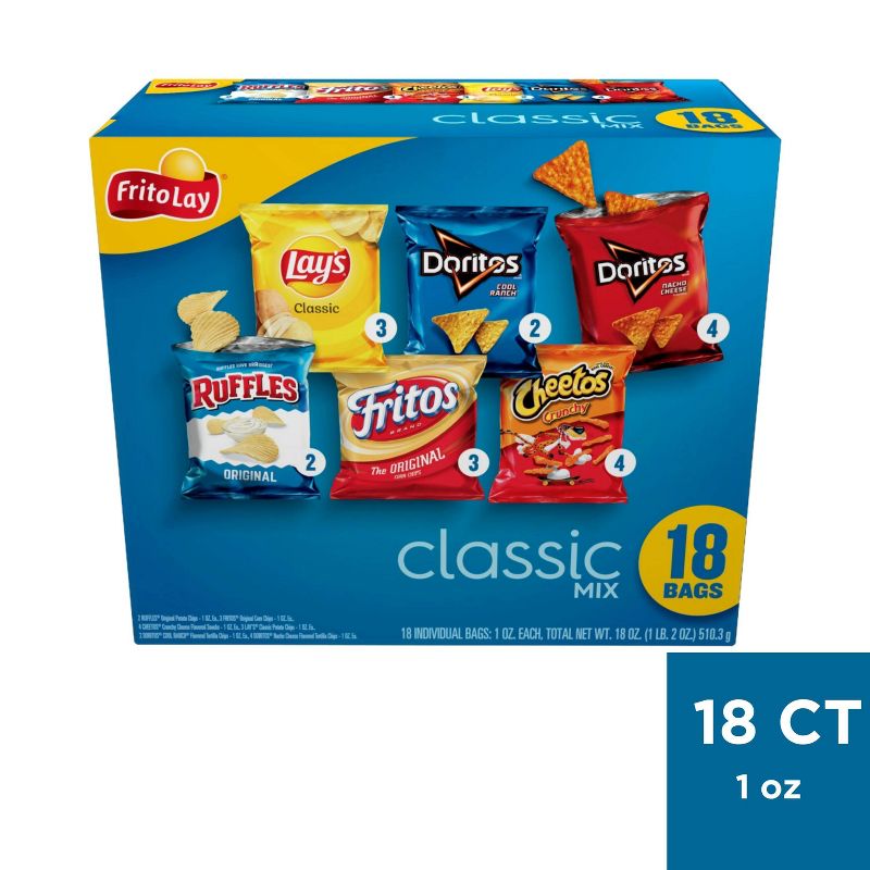 Frito-Lay Variety Pack Classic Mix - 18ct, 1 of 13