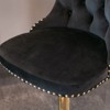 NicBex Swivel Bar Stools Set of 2,Adjustable Height Velvet Stool Chair,Counter Height Bar Stools with Backs Tufted,Island Chairs for Home,Bar - 4 of 4