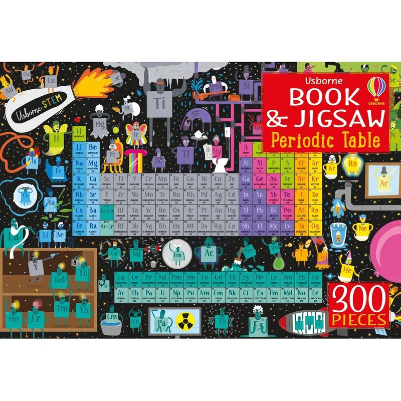 Usborne Book and Jigsaw Periodic Table Jigsaw - by  Sam Smith (Paperback), 1 of 2