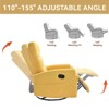 Manual Recliner Chair, 360° Swivel Rocker Recliner for Small Space, Fabric Glider Recliner Nursery Chair, Rocking Recliner Chair for Living Room - 4 of 4