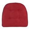 Gripper Set of 2 Non-Slip 15" x 16" Twillo Tufted Chair Cushions - 3 of 3