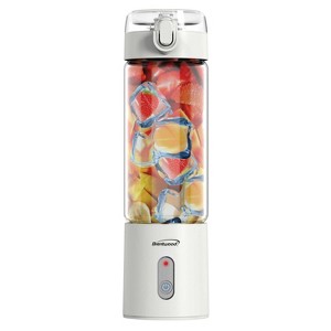 Brentwood 50-Watt 17-Oz. Portable Battery-Operated USB-Chargeable Glass Blender - 1 of 4
