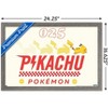 Trends International Pokémon - Pikachu Nostalgia Framed Wall Poster Prints - 3 of 4