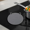 Unique Bargains Single Cat-Ear Shape Heat Resistant Coaster Cotton 11.81"x11.81"0.31" - 2 of 3