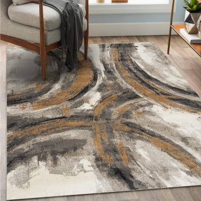 Luxe Weavers Geometric Circle Area Rug