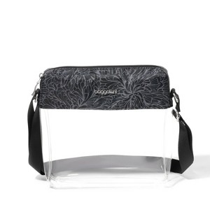 baggallini Women's Clear Stadium Crossbody Festival Event Bag - 1 of 4