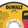 DeWalt High Performance Aluminum-Oxide Cutting Wheel 5/Pack (DW8062B5) - 2 of 4