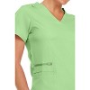 MediChic Women's Ruth 3-Pocket Multi Stitch V-Neck Scrub Top - 4 of 4