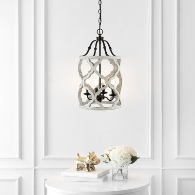 Quinby 12" Contemporary Farmhouse Pendant in Oil-Rubbed Bronze and Black