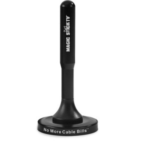 Magic Stick TV Antenna for Smart TV Without Cable - Digital Indoor Antenna for OTA Local Channels Magnetic Base - Multi Directional 4K 1080P HDTV TVs - 1 of 4