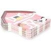 Blue Panda 48-Pack Barnyard Animal Party Supplies, Farm House Theme Disposable Paper Plates, 10" - 3 of 4