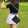 Unique Bargains Soft Waffle Pattern Golf Towel 1 Pc - 2 of 4