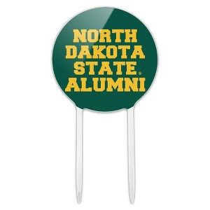 North Dakota State Bison Alumn Acrylic Cake Topper Party Decoration for Wedding Anniversary Birthday Graduation - 1 of 4