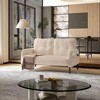 LIVAREEmlen Comfortable Monochrome Double Sofa,Corduroy Fabric,Suitable,for Living Rooms and Bedrooms - 2 of 4