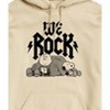 Men's - Peanuts - We Rock Charlie Brown and Snoopy Graphic Fleece Pullover Hoodie - 2 of 4