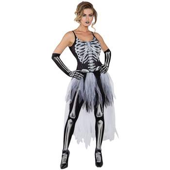 Underwraps Womens Skeleton Dress Costume