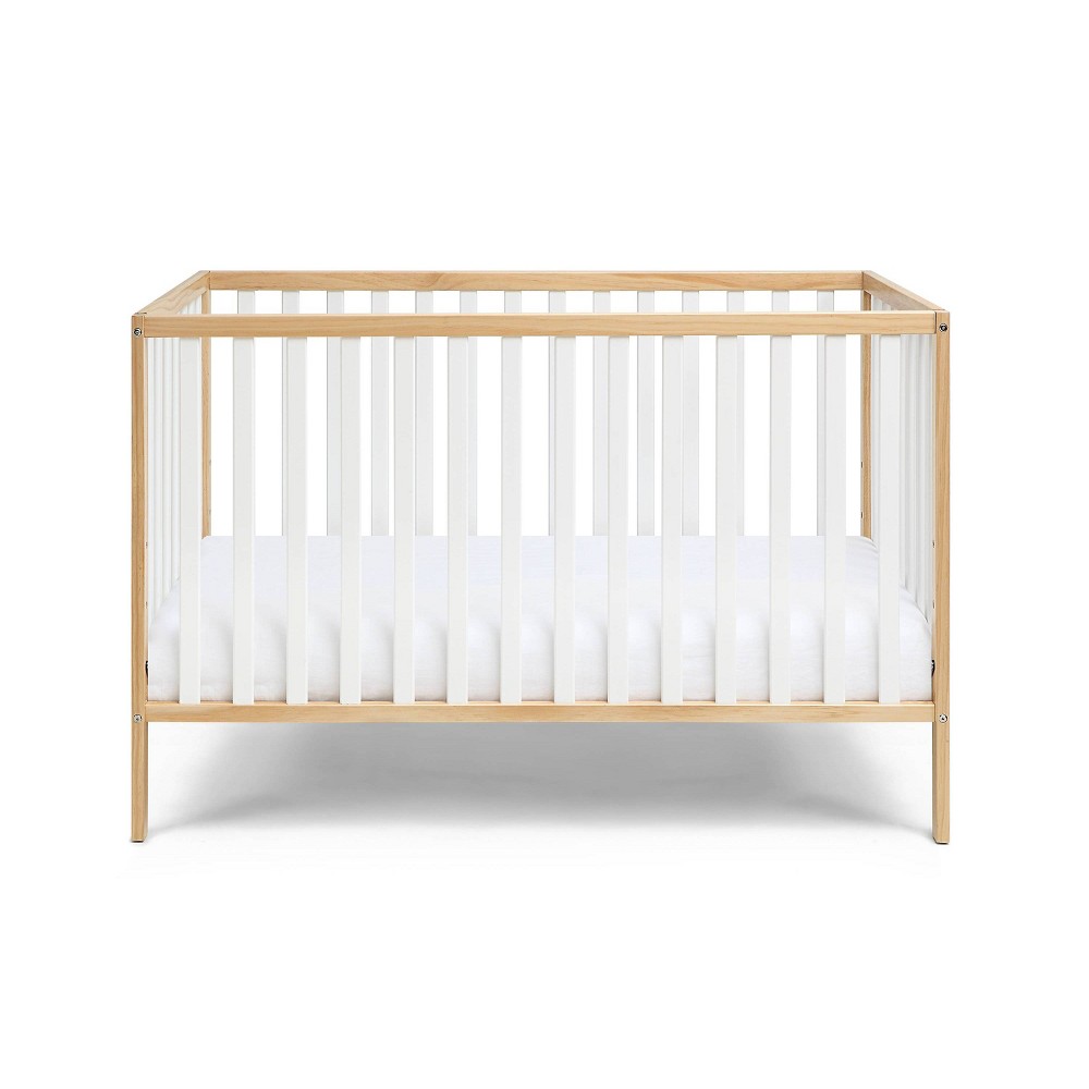 Baby Cache Deux Remi 3-in-1 Convertible Island Crib - Natural/White -  82721472