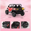 24V Ride On Dump Truck with Remote Control, 2 Seater Electric Toy Car for Kids, All-Terrain Kids Construction Vehicle w/Dump Bed & Shovel - 2 of 4