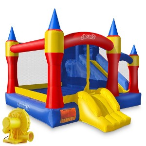 Cloud 9 Royal Slide Bounce House - Inflatable Bouncer with Blower - 1 of 4