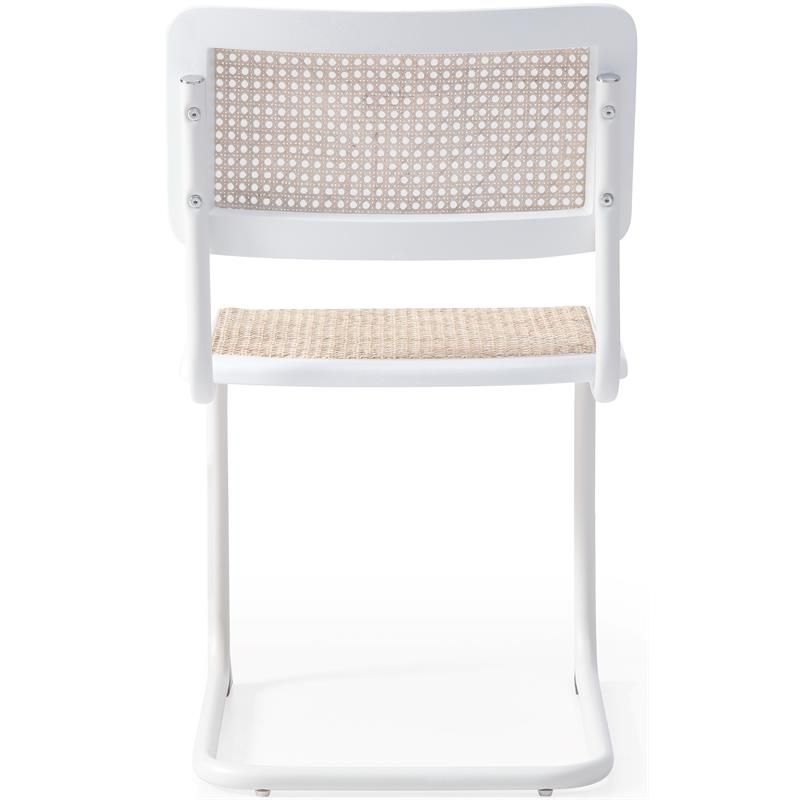 Meridian Furniture Kano White Powder Coating Dining Chair (Set of 2), 2 of 8