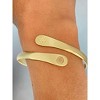 Yoga Bracelets, Engraved Bracelets Inhale the future exhale the past- The Om Symbol  9 Inches in Silver or Gold - 2 of 4