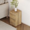 NicBex Modern 15.7" Square Small Coffee Table with Solid Frame for Living Room and Office - 3 of 4