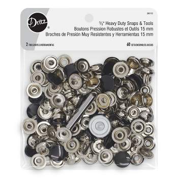 Dritz Magnetic Snaps, Square, 0.75 - 2 pair