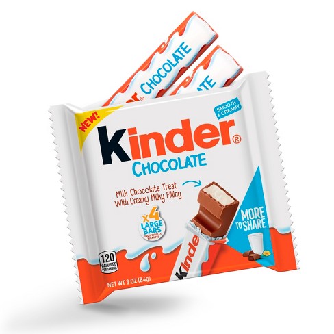 Kinder Chocolate Candy Share Maxi - 4ct : Target