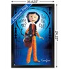 Trends International Coraline - Coraline And The Cat Framed Wall Poster Prints - 3 of 4