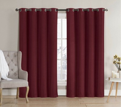 GoodGram 2 Pack Hotel Thermal Grommet 100% Blackout Window Curtain Panels