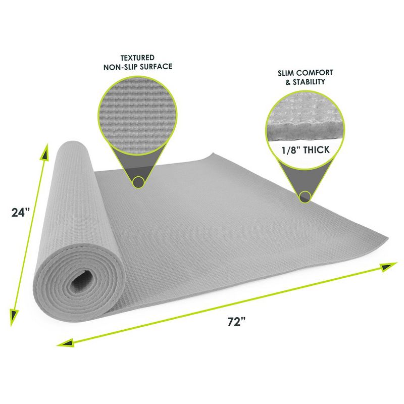 ProsourceFit Classic Yoga Mat 1/8-in, 4 of 8