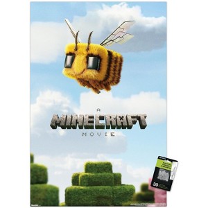 Trends International A Minecraft Movie - Bee One Sheet Unframed Wall Poster Prints - 1 of 4