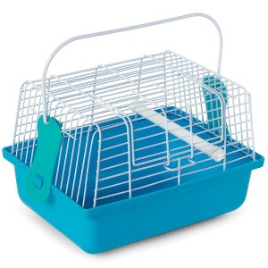 Prevue Pet Products Travel Cage for Birds and Small Animals, Blue (SP1304BLUE), 9.0" L x 5.6" W x 6.1" H - 1 of 3