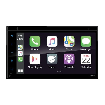 Planet Audio P9900CPA Double DIN, 6.75 Inch LCD Touchscreen Car Multimedia Player with Bluetooth, MP3, USB, Aux, AM/FM Radio, and Multi Color Changer