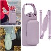 BABYYER Water Bottle Carrier Bag Water Bottle Sleeve Organizer Multifunctional Thermos Cup Cover Cup Holder Pouch for Travel Walking - 2 of 4