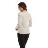 Women's Wrinkle Free Cutout Tunic - ANGEL - 3 of 4