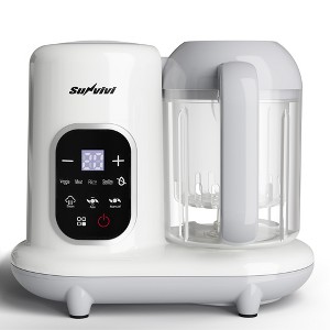 Heynemo Baby Food Maker, All-in-one Baby Food Processor with Steam, Heating, Unfreeze, Blender, Electric Blender and Food Processor Combo, Self Clean - 1 of 4